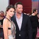 Olga Fonda y Hugh Jackman en la alfombra roja de 'Acero puro'