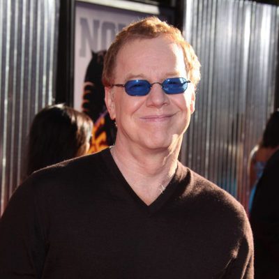 Danny Elfman en la premiére de 'Acero puro'