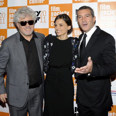 Pedro Almodóvar, Elena Anaya y Antonio Banderas presentan 'La piel que habito en Nueva York'