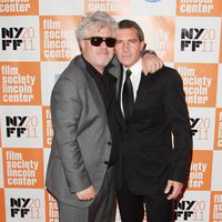 Pedro Almodóvar y Antonio Banderas presentan 'La piel que habito en Nueva York'