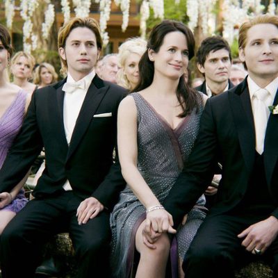 La familia Cullen en la boda de 'Amanecer: Parte 1'