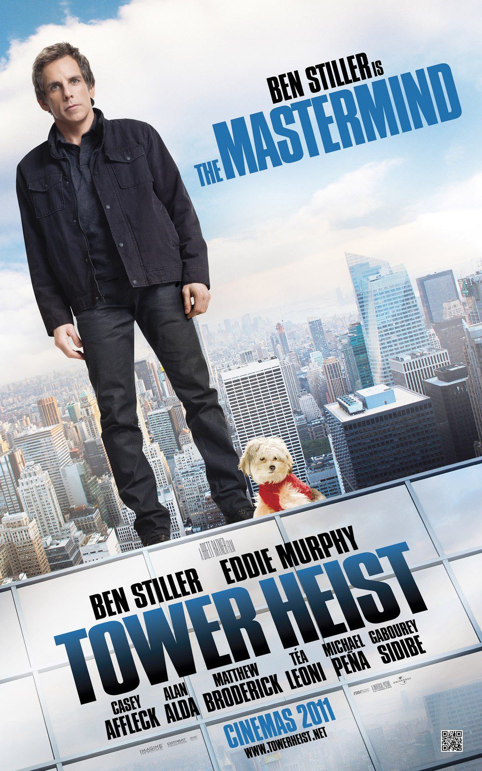 Póster de Ben Stiller en 'Un golpe de altura'