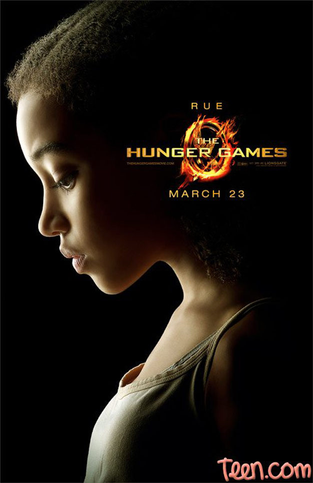 Amandla Stenberg es Rue en 'Los Juegos del Hambre'