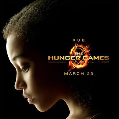 Amandla Stenberg es Rue en 'Los Juegos del Hambre'