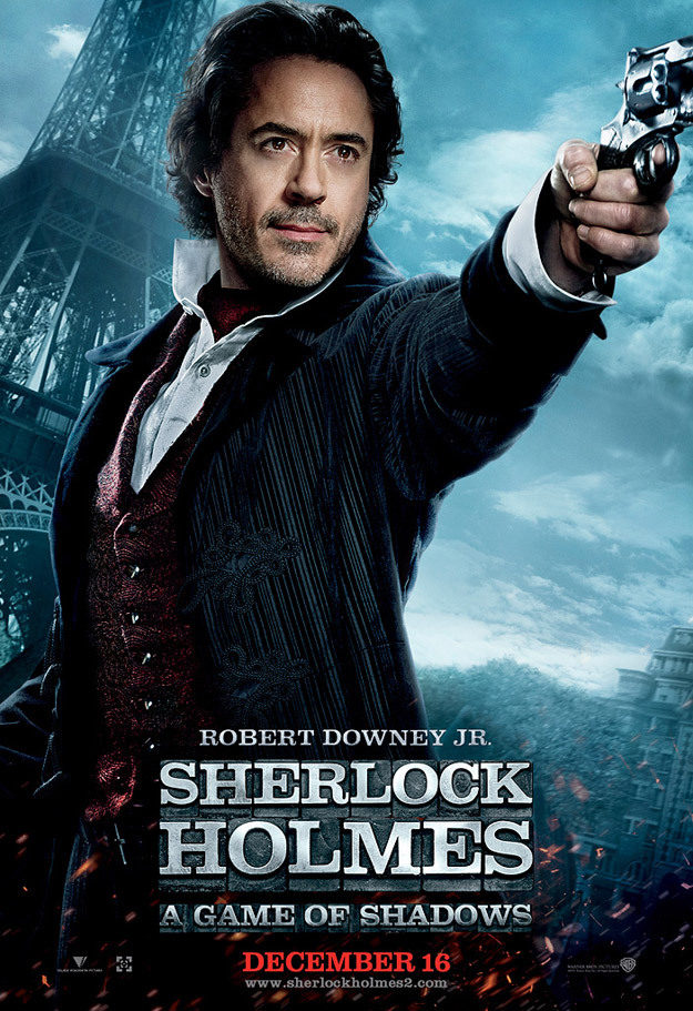 Robert Downey Jr. es Shelock Holmes en 'Sherlock Holmes: Juego de sombras'