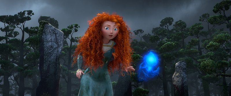 La protagonista de 'Brave' en las Highlands de Escocia