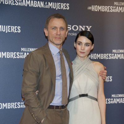 Daniel Craig y Rooney Mara en la premiere en Madrid de 'Los hombres que no amaban a las mujeres'