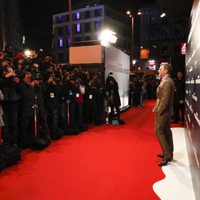 Daniel Craig posa ante los medios en la premiere en Madrid de 'Los hombres que no amaban a las mujeres'