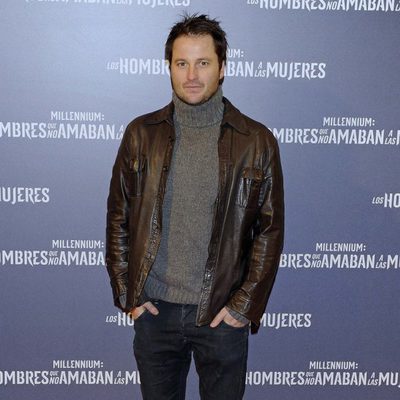 Fernando Andina en la premiére de 'Los hombres que no amaban a las mujeres'