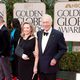 Christopher Plummer en la alfombra roja de los Globos de Oro 2012