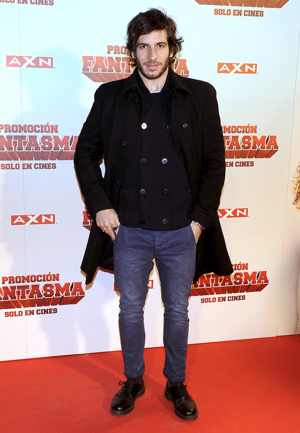 Quim Gutiérrez posa en el photocall de 'Promoción fantasma'