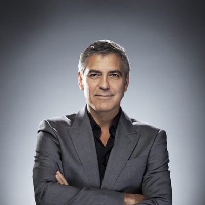 George Clooney en su retrato para "Out of the Character"