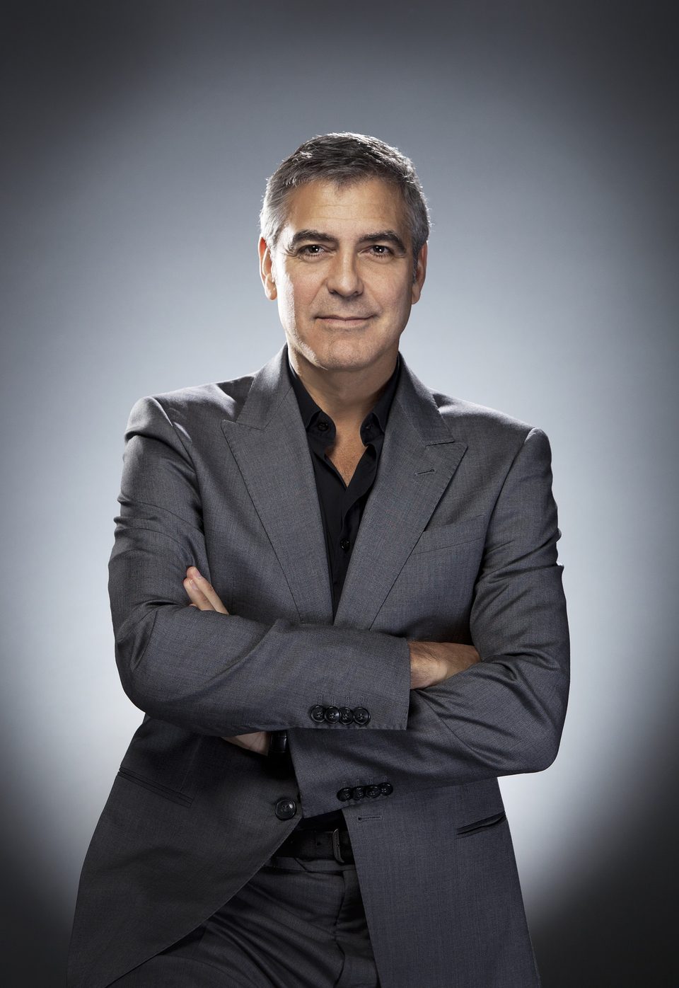 George Clooney en su retrato para "Out of the Character"