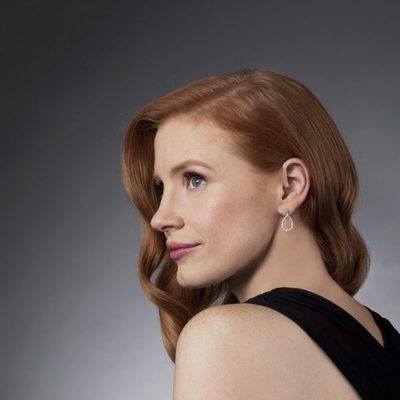 Jessica Chastain posa para la exposición 