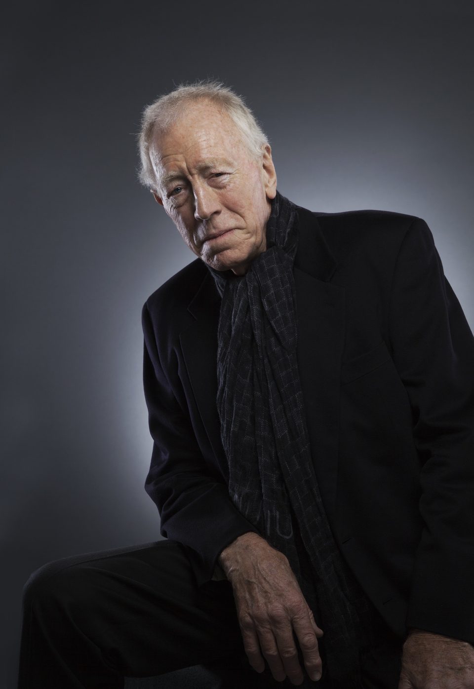 Max Von Sydow en la exposición "Out of the Character"