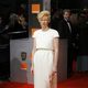 Tilda Swinton posa en la alfombra roja de los BAFTA 2012