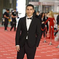 Miguel Ángel Silvestre en la alfombra roja de los Goya 2012