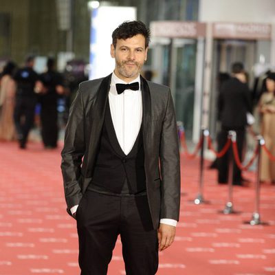 Roberto Enríquez en la alfombra roja de los Goya 2012