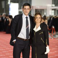 Carme Chacón y Eduardo Madina en los Goya 2012