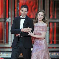 Silvia Abascal y Miguel Ángel Silvestre en los Goya 2012