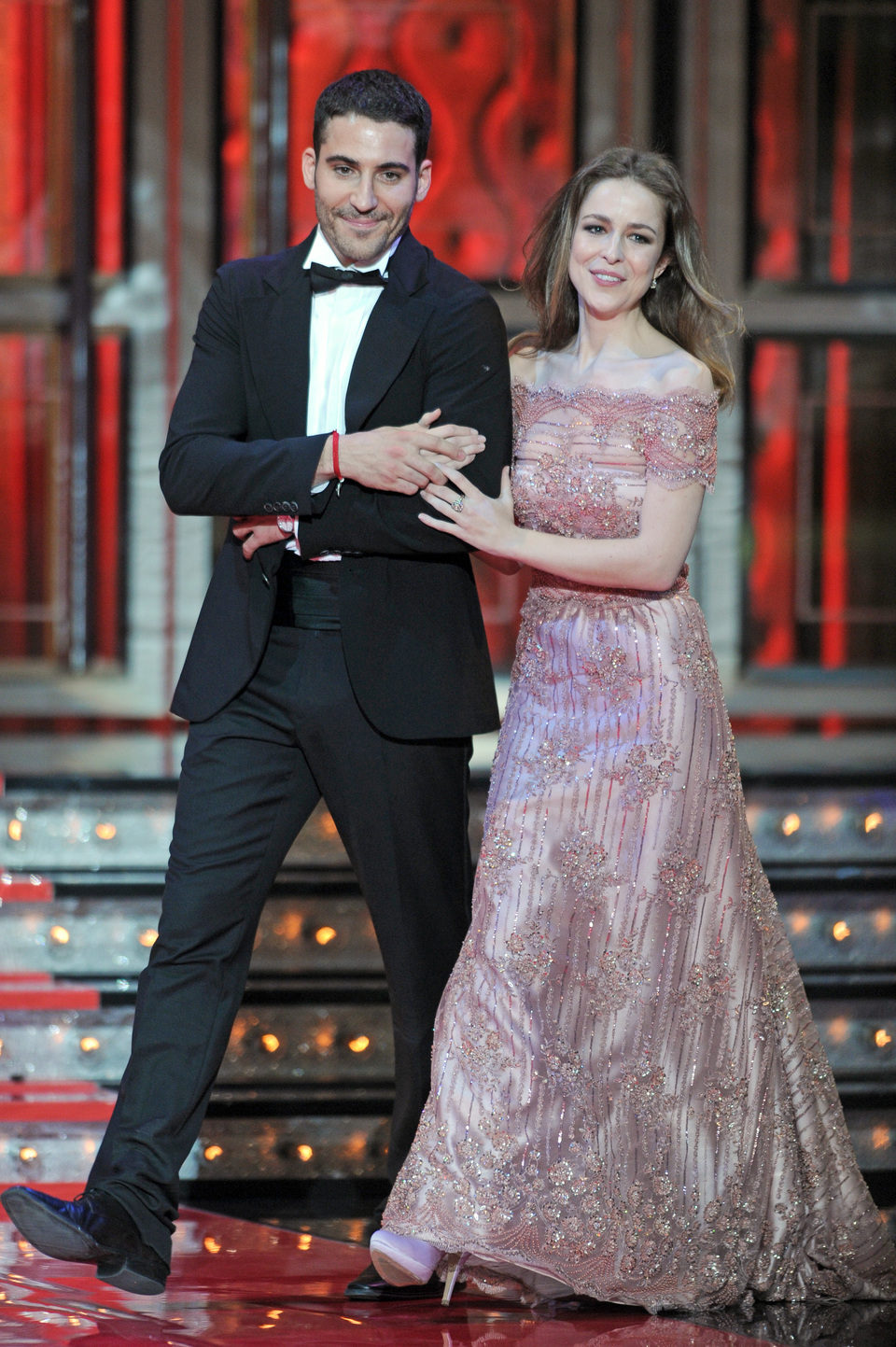 Silvia Abascal y Miguel Ángel Silvestre en los Goya 2012