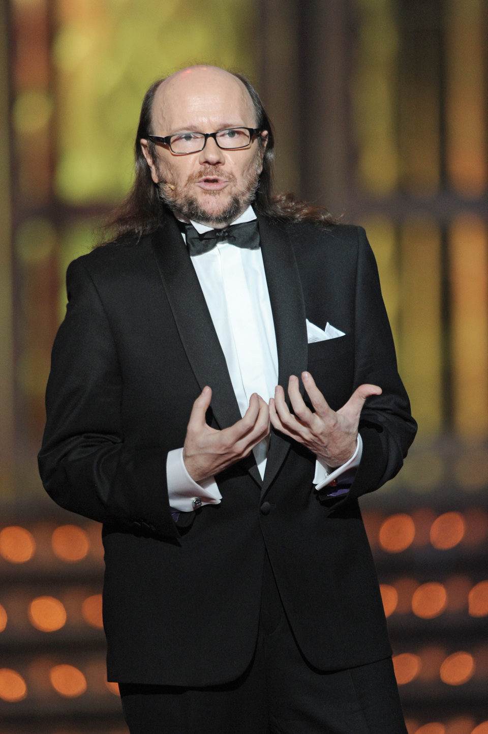 Santiago Segura en la gala de los Premios Goya 2012