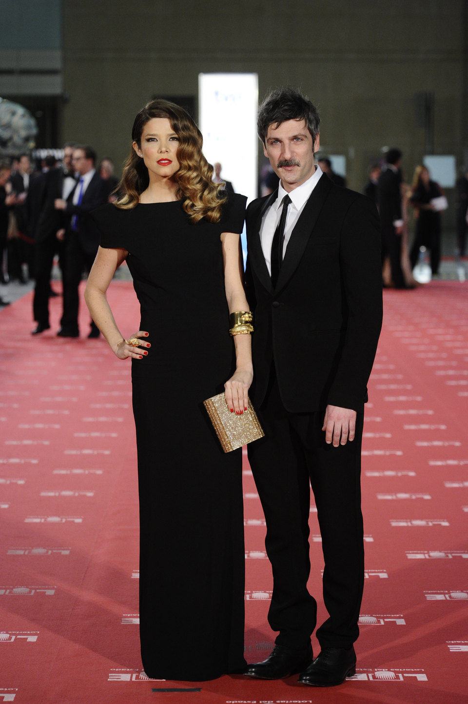 Juana Acosta y Ernesto Alterio en los Goya 2012