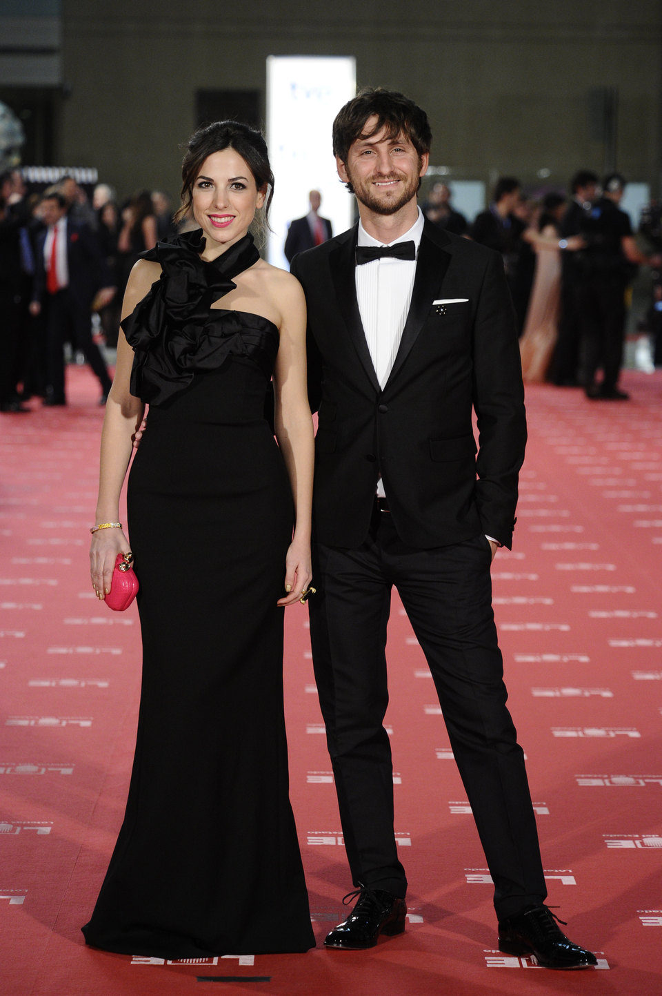 Alicia Rubio y Raúl Arévalo en los Goya 2012