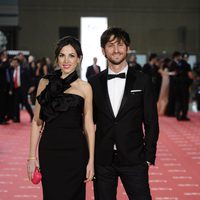 Alicia Rubio y Raúl Arévalo en los Goya 2012