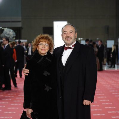 Tito Valverde y María Jesús Sirvent en los Goya 2012