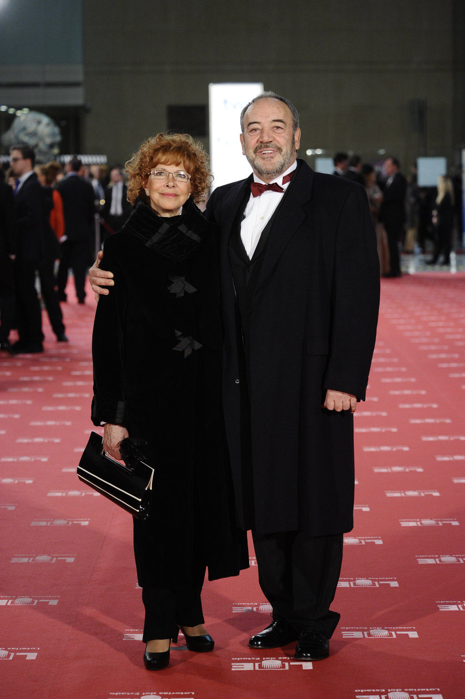 Tito Valverde y María Jesús Sirvent en los Goya 2012