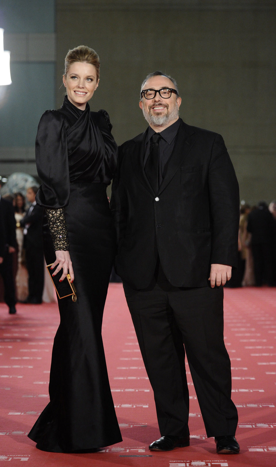 Carolina Bang y Álex de la Iglesia en los Goya 2012