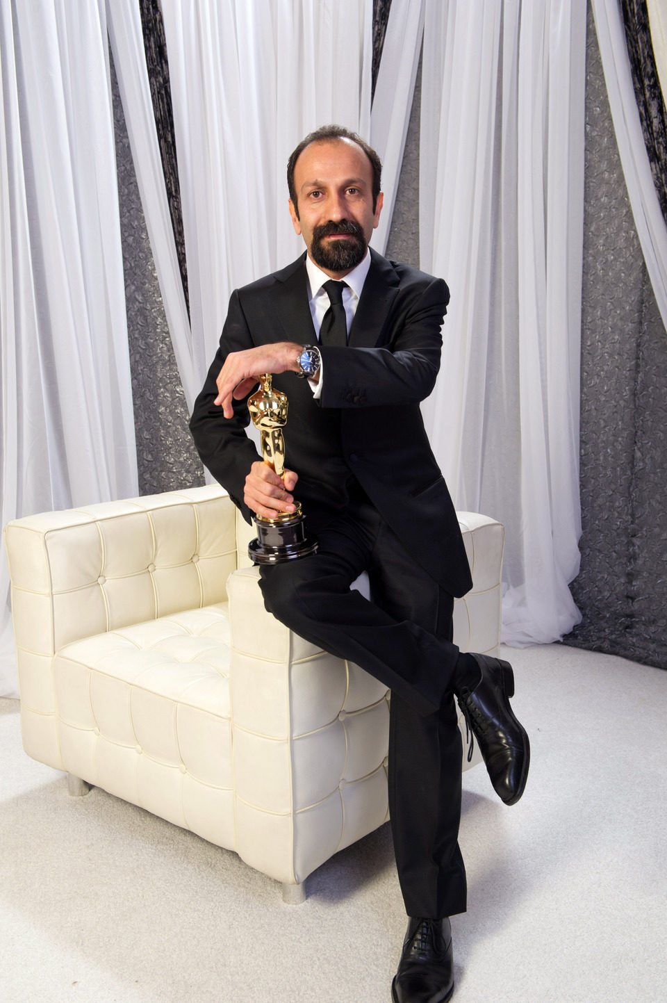 Asghar Farhadi, ganador del Oscar 2012 a la mejor película de habla no inglesa por 'Nader y Simin, una separación'