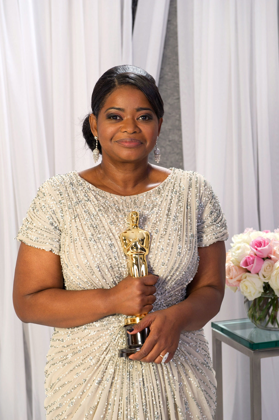 Octavia Spencer, ganadora del Oscar 2012 a la mejor actriz de reparto