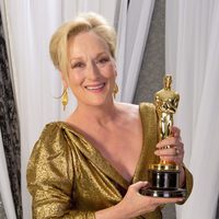 Meryl Streep, ganadora del Oscar a la mejor actriz por 'The Iron Lady'