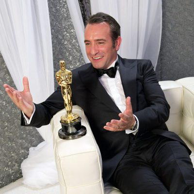 Jean Dujardin, ganador del Oscar 2012 al mejor actor por 'The artist'