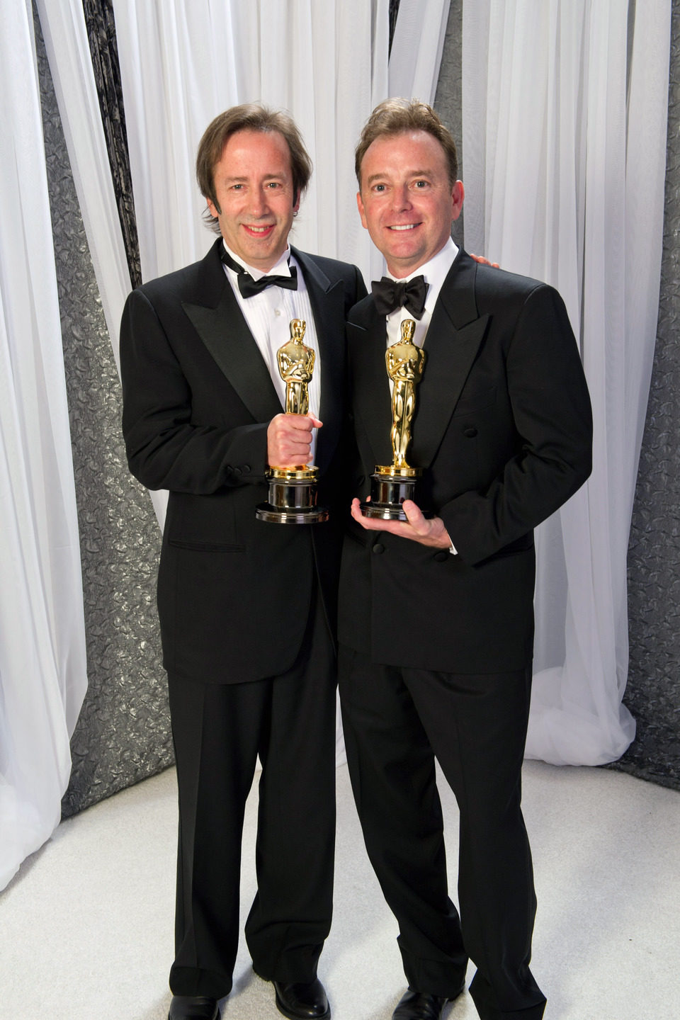 Philip Stockton y Eugene Gearty, ganadores del Oscar 2012 al mejor montaje de sonido