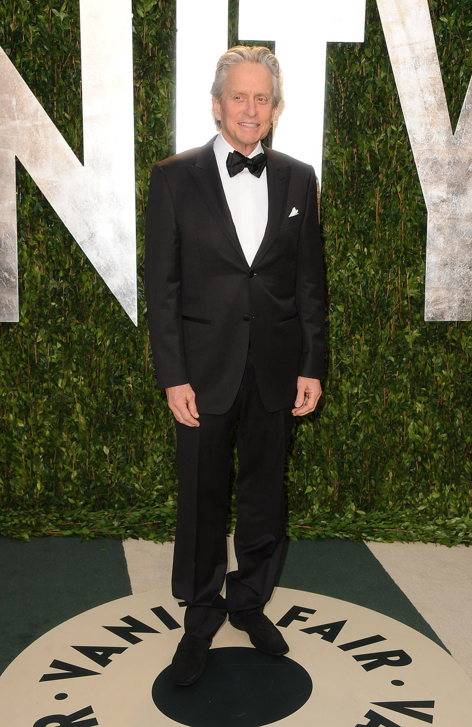 Michael Douglas en la fiesta de Vanity Fair tras los Oscar 2012