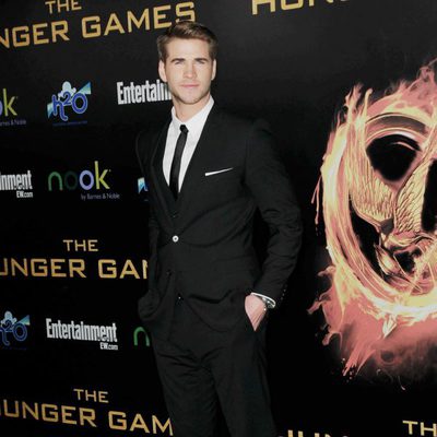 Liam Hemsworth en la premiére mundial de 'Los Juegos del Hambre'