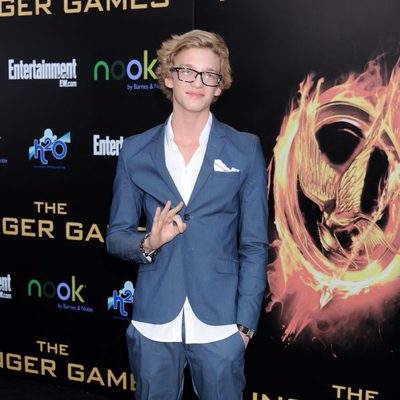 Cody Simpson en la premiére mundial de 'Los Juegos del Hambre'