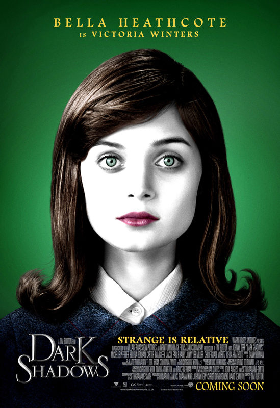 Bella Heathcote es Victoria Winters en 'Sombras tenebrosas'