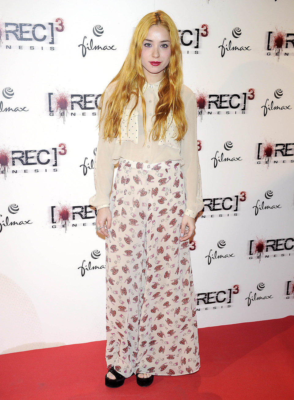 Miranda Makaroff en el estreno de '[REC] 3: Génesis' en Madrid