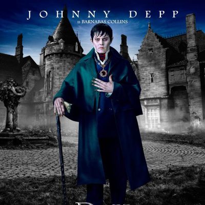 Johnny Deep como Barnabas Collins en 'Sombras tenebrosas'