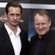 Alexander Skarsgard y Stellan Skarsgard en la premiére mundial de 'Los Vengadores'