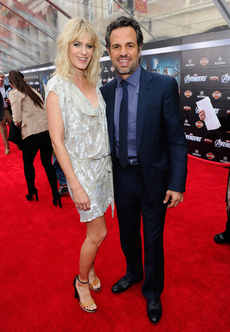 Mark Ruffalo en el estreno mundial de 'Los Vengadores'