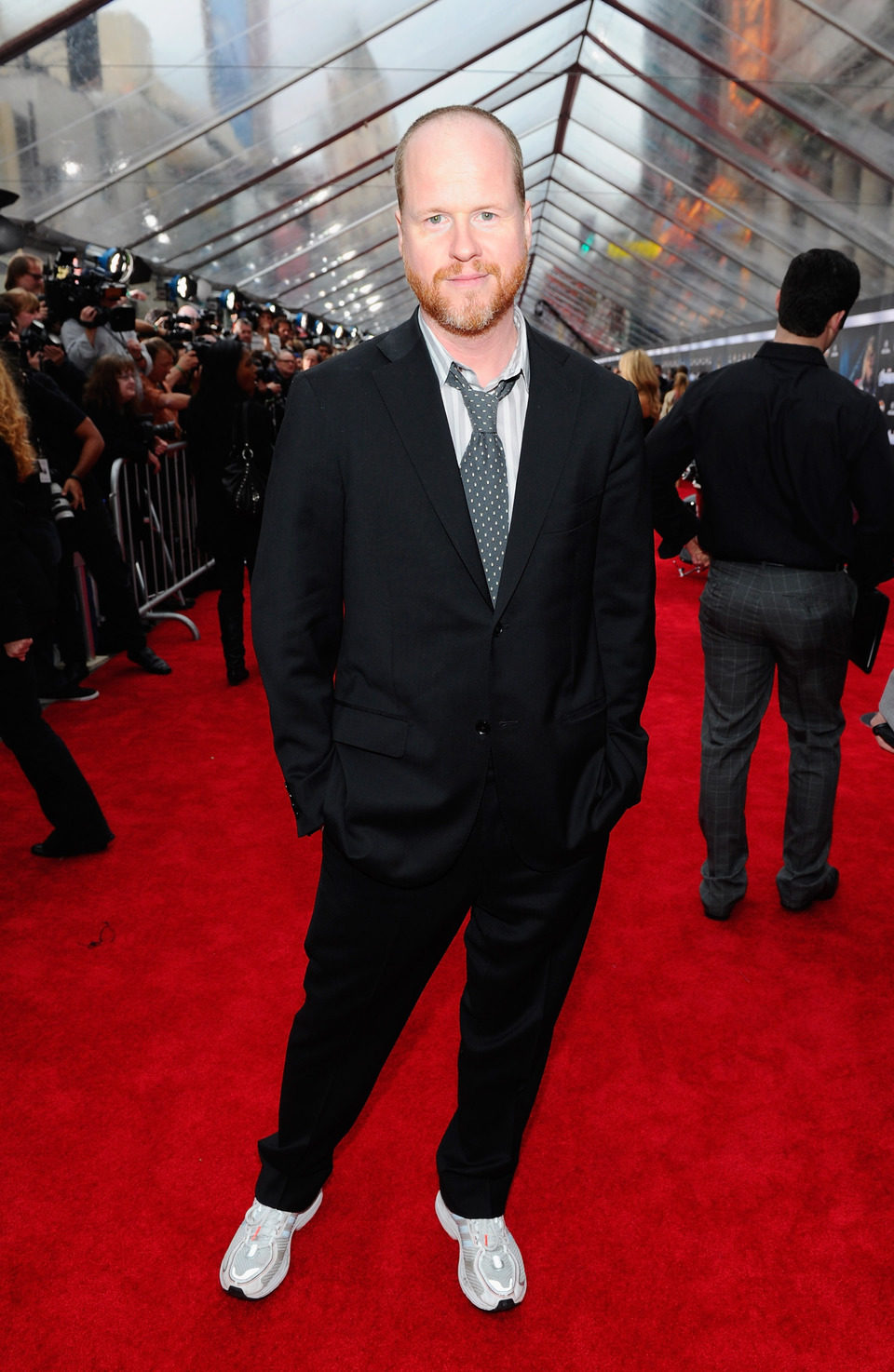 Joss Whedon en la premiére mundial de 'Los Vengadores'