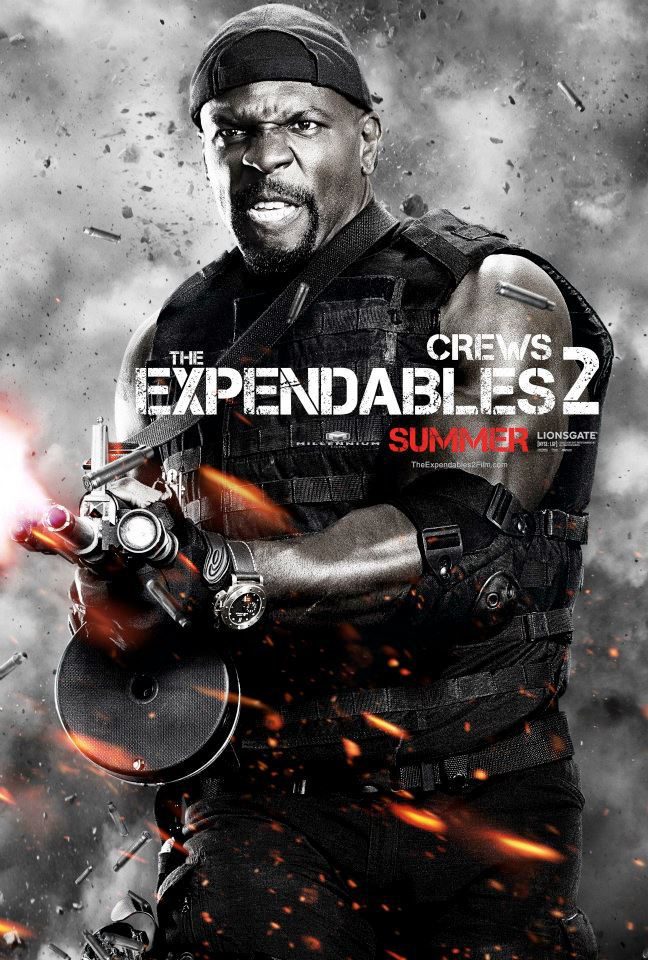 Terry Crews en 'Los mercenarios 2'