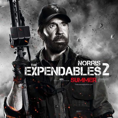 Chuck Norris en 'Los mercenarios 2'