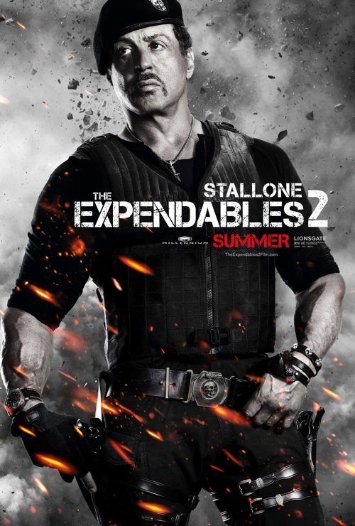 Sylvester Stallone en 'Los mercenarios 2'