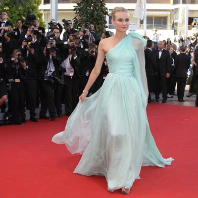 Diane Kruger en la inauguración del Festival de Cannes 2012